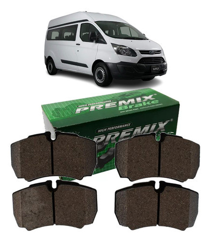 Pastilla Trasera Transit 2012 Al 2020 0
