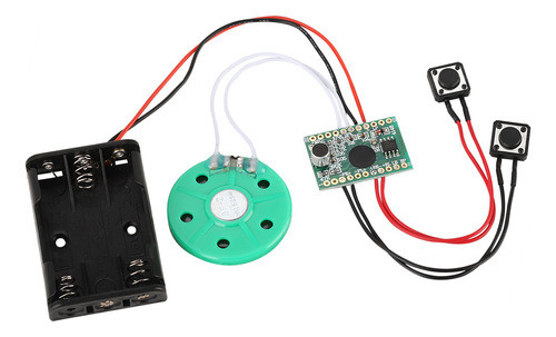 Módulo De Cartão Comemorativo Diy Módulo De Som De Voz Gravá 0