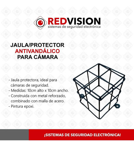 Jaula Protector Antivandálico Exterior Cámara Cctv 10x10x10 1