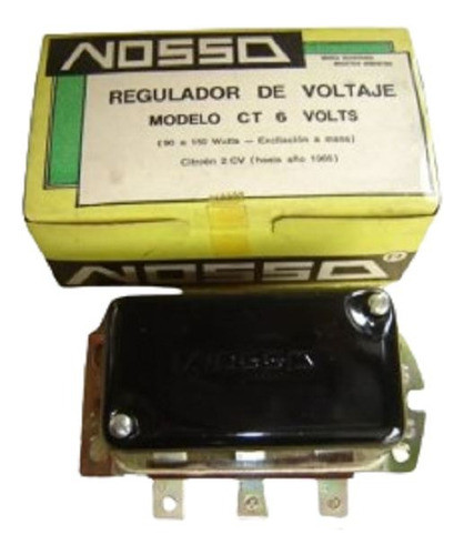 Regulador De Voltaje  Citroën 2cv / 11l Nosso Nuevo 6v 0