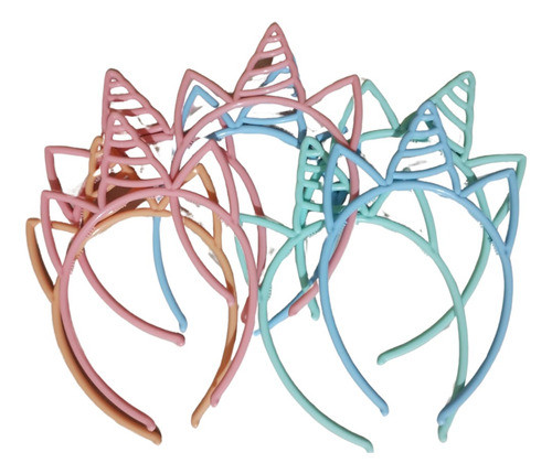 Vinchas Unicornio - Colores Pasteles 0