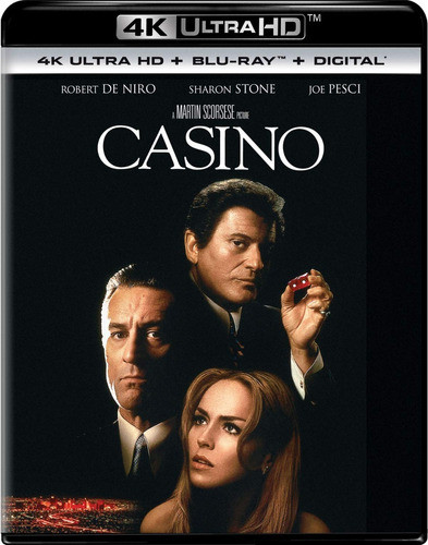 Blu Ray 4k Ultra Hd Casino Scorsese De  Niro Original 0