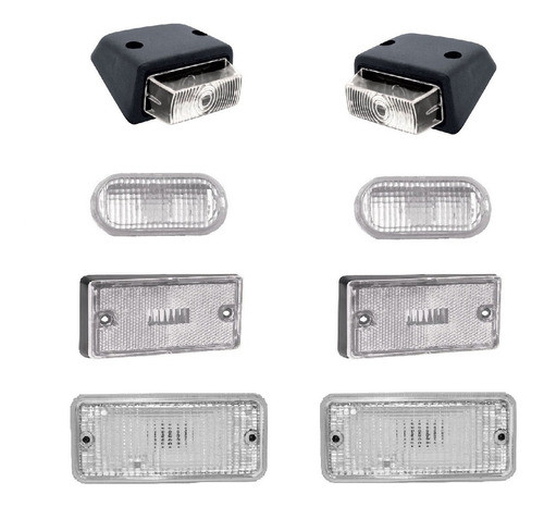 Kit Lanterna Lateral Vw 8120 8150 13150 13180 Cristal 0