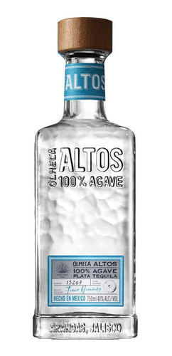 Tequila Olmeca Altos Plata Plaza Serrano 0