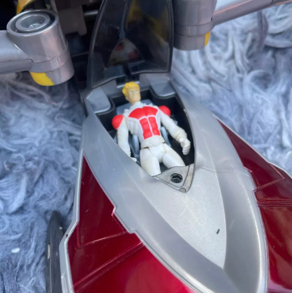 Hot Wheels Battle Force 5 - Skyknife Fused Loose 1:18 (Used) - 2010 Collectible Model