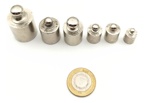 Pesas Antiguas De Balanza Chicas (lote) - Antiguedades 1