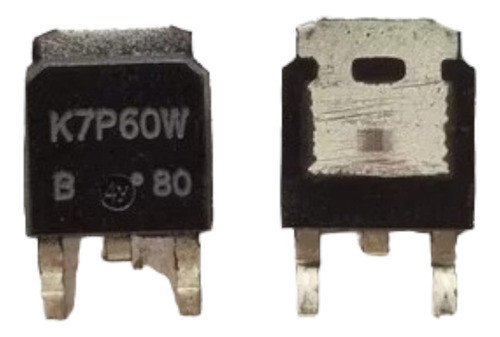 5x Ci Smd Transistor Mosfet Tk7p60w 600v 7a To-252  Original 1