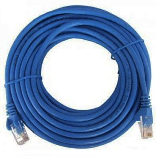 Cable Forrado Para Instalación De Red 30 Metros Con Fichas 0