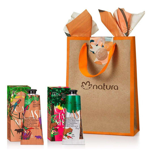 Presente Hidratante Mão E Pé Natura Ekos Castanha - Ed. Esp. 0