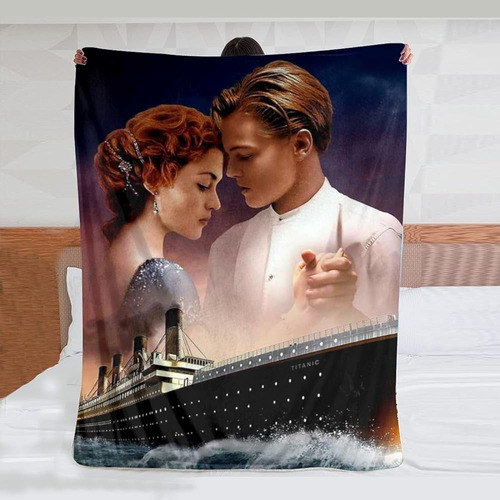 Fyess Jack Dawson & Rose Blanket Ultra-soft Dicaprio On The 0