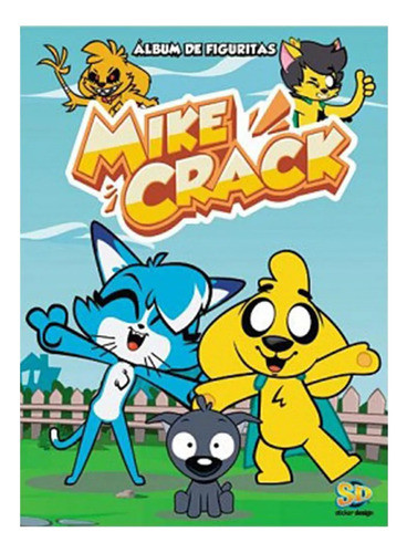 Album Mike Crack 2024 L+ 20 Figuritas A Pegar Sin Repetir 0