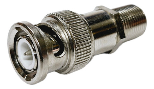 Adaptador Bnc Macho A F Hembra Cctv Conector Camara X10 Unid 0