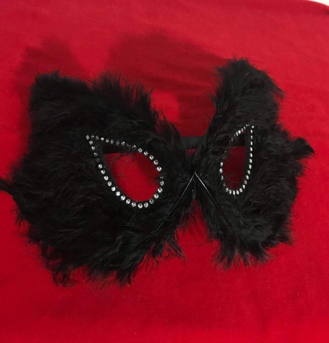 Set Antifaz Erotico + Fusta En Cuerina Con Piel Sintética 1