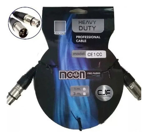 Cable Xlr Canon A Canon 1 Mts Ce1cc Moon - Fervanero 0