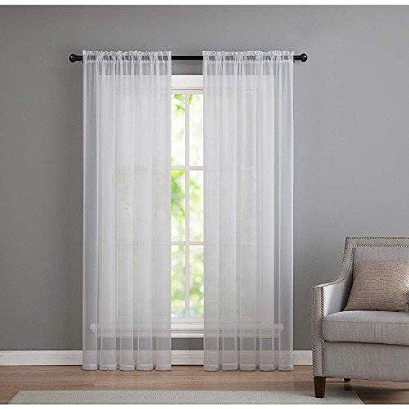 Goodgram Paquete Con 2: Cortinas Bsicas De Gasa Para Ventan 1