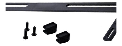 Suporte Para Placa De Vídeo Em Formato L Ajustável Preto 1