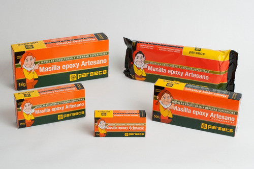 Parsecs Masilla Epoxy Artesana Para Modelar 1kg 1