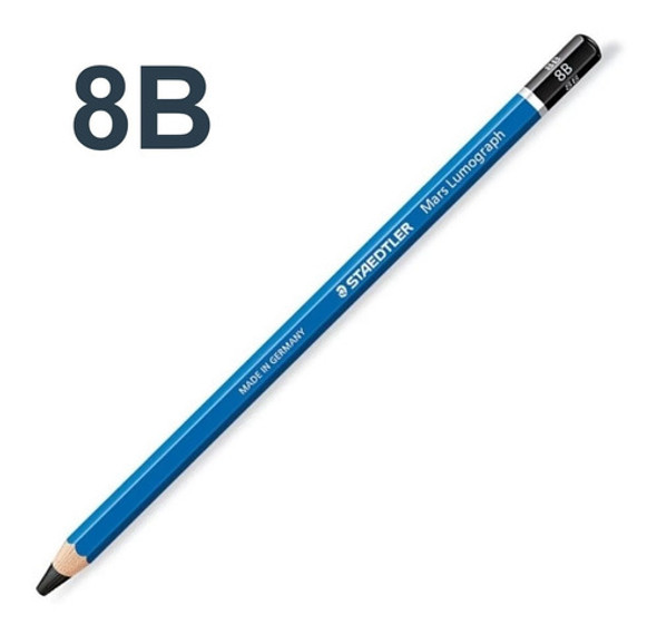 Lapiz Staedtler Lumograph 8b Dibujo Artistico Y Tecnico 1