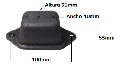 Batente Toyota Bandeirantes Elasticos Delantero Todos Años 0