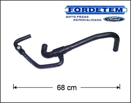 Mangueira Inferior Radiador Ford Fiesta / Courier Endura - 0