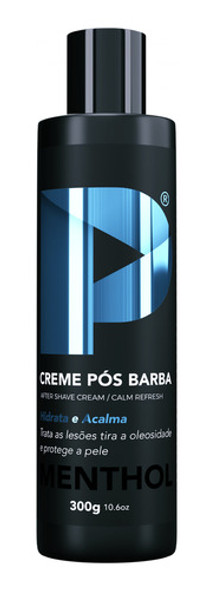 Creme Pós Barba Play Barber 300g Menthol Protege Pós Barbear 0