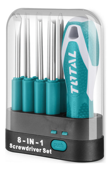 Set de 9 destornilladores intercambiables industrial total 0 Set de 9 destornilladores intercambiables industrial total 0