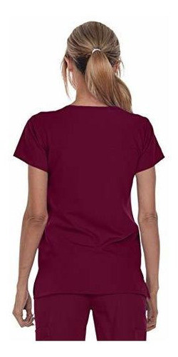 Greys Anatomy Signature Womens 2121 Top Con Dos Bolsillos Y 1
