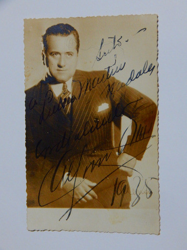 Fotografia Firmada Alfonso Ortiz Tirado 0