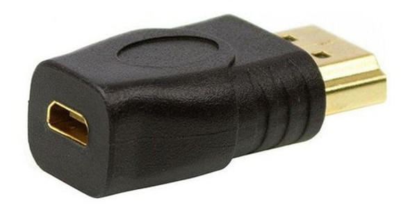 Kit Com 10 Adaptador Hdmi 1.4 Macho Para Micro Hdmi Fêmea 1