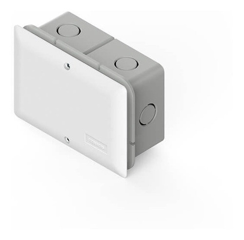 Caja Embutir De Paso Rectangular Pvc 100x160x80 Mm Genrod 0