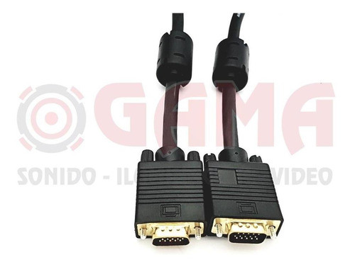Cable Macho Vga A Macho Vga 30 Mts.c/filtro Pc Led Proyector 0