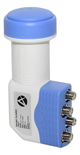 Lnb Cuadruple Aln401 Ku Universal 0.3 -0.6 Db 4 Salidas Caba 0