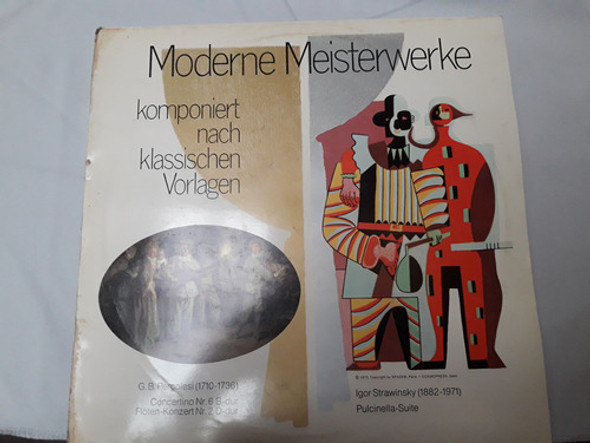 Pergolesi Stravinsky - Moderne Meisterwerke - Lp Vin Kktus 0