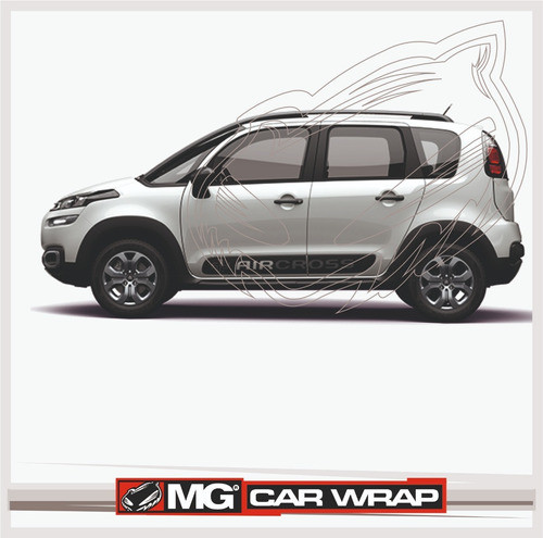 Calco Citroen Air Cross 2016 2017 2018 1