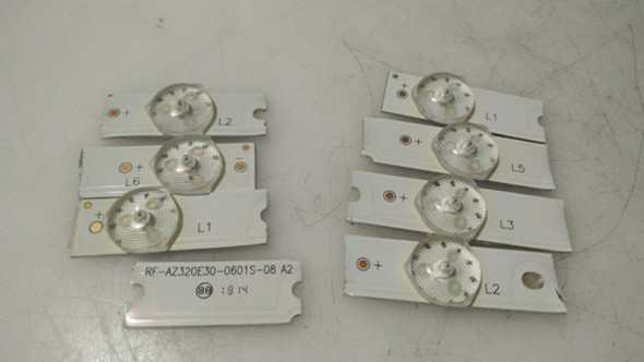 Lote X 7 Leds De Repuesto Hitachi Cdh-le32fd21 0