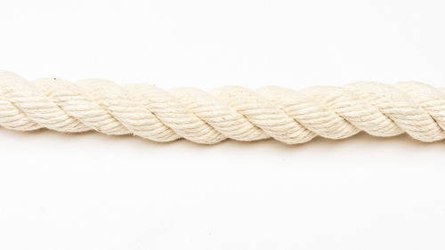 Soga Algodon Retorcida 25 Mm Ideal Trapecio/trepar X 5 Mts 0
