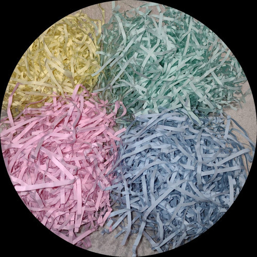 Viruta De Papel Verde Para Decoracion X 1/2 Kg 1