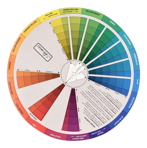 Rueda De Colores Creativa Para Maquillaje Mujer Y Hombre 0