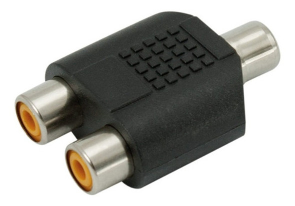 Adaptador Rca Hembra A 2 Rca Hembra 0
