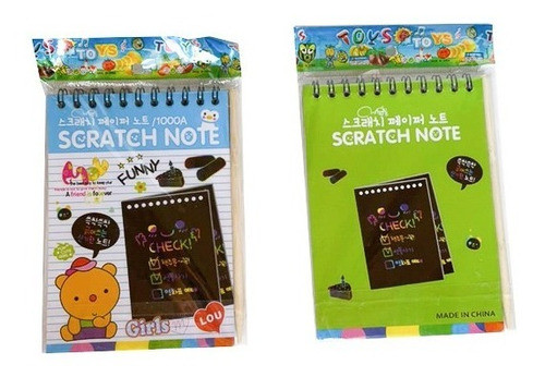 Libreta Papel Mágico Arte Multicolor Ideal Souvenir 1