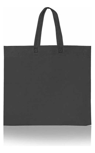 10 Un De Eco Bolsa De Friselina Negra 45x40x10 Sin Impresión 0