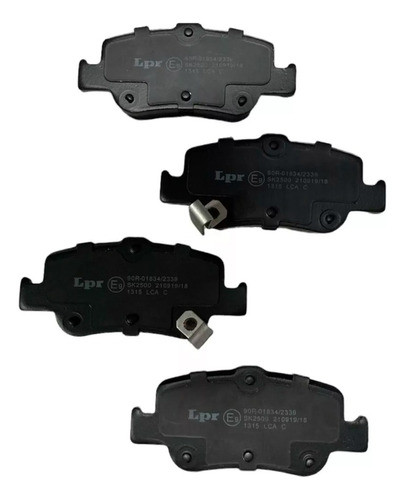 Pastillas De Freno Traseras Toyota Corolla Desde 2015 Lpr 1