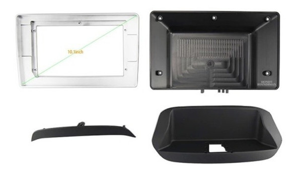 Marco Adaptador Estereo 10'' Chevrolet Onix 2020/21 Din 1