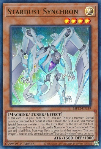 Stardust Synchron (mp22-en119) Yu-gi-oh! 0