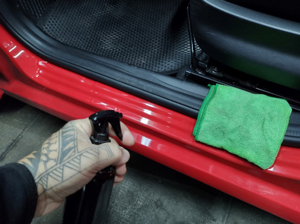 Protector Cubre Zócalos Carbono Renault Oroch 1