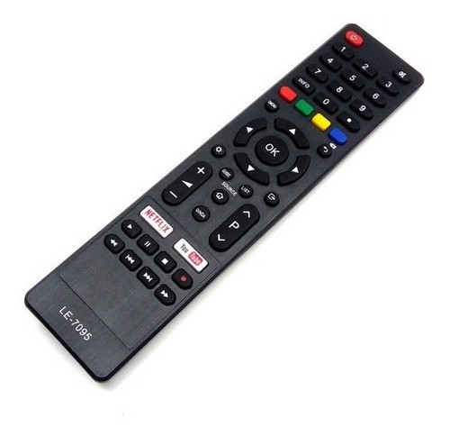 Controle Remoto Philco  Com Netflix/youtube   Le-7095 1