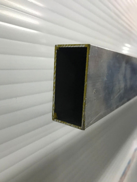 Perfil De Aluminio Tubo 50x25mm Natural - Largo X 4 Mts 1