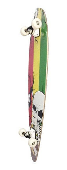 Patineta Skate Longboard - Calavera 1