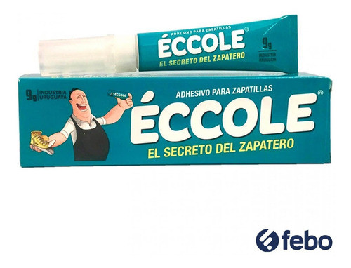 Adhesivo / Pegamento Para Zapatos Calzado Eccole 9 Gramos 1