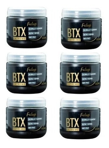 Baño De Crema Capilar Frilayp Btx Extreme Antifriz 240g X6 0